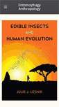 Mobile Screenshot of entomoanthro.org